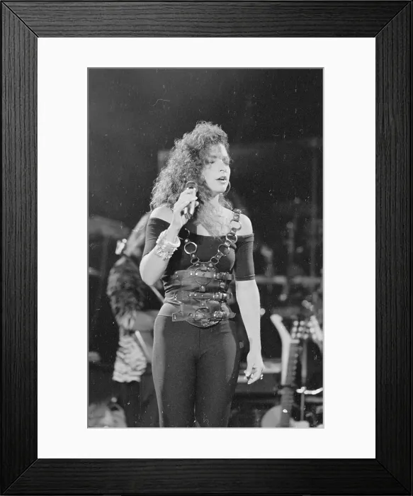 Framed Print : Photo of Gloria Estefan Framed Print : Photo of Gloria Estefan