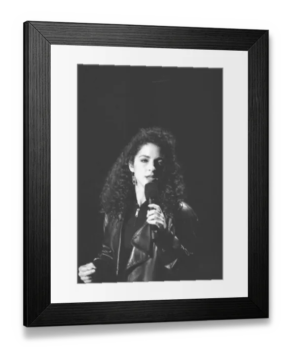 Framed Print : Photo of Gloria Estefan Framed Print : Photo of Gloria Estefan
