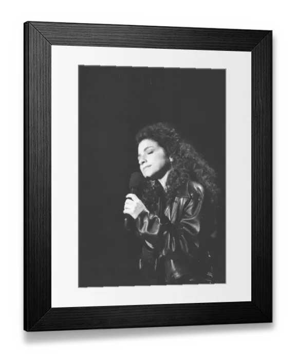 Framed Print : Photo of Gloria Estefan Framed Print : Photo of Gloria Estefan