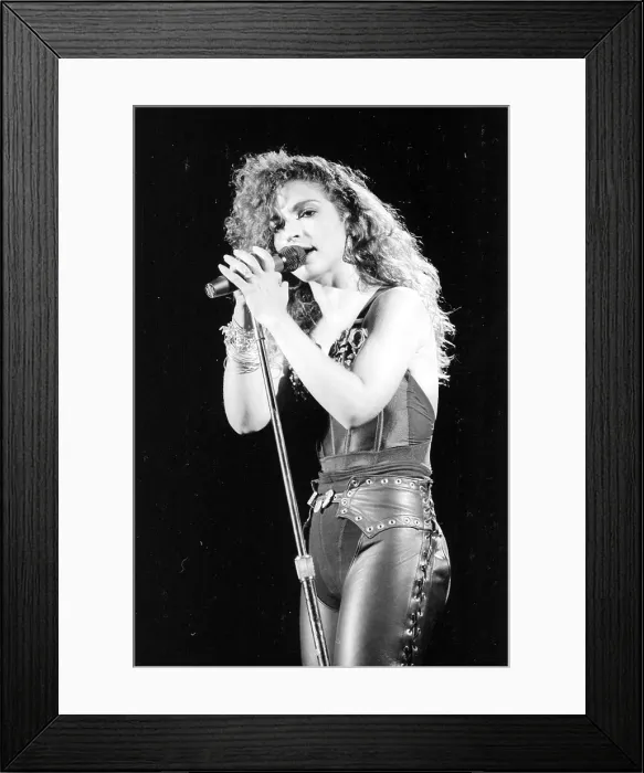 Framed Print : Photo of Gloria Estefan Framed Print : Photo of Gloria Estefan