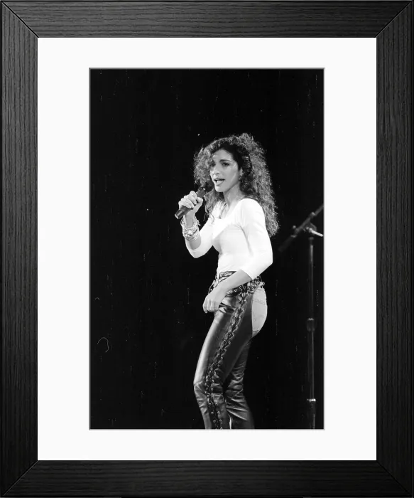 Framed Print : Photo of Gloria Estefan