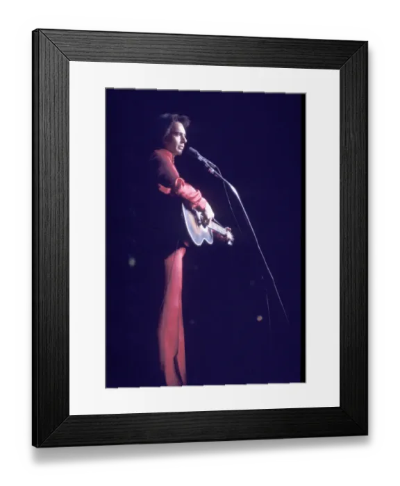Framed Print : Neil Diamond Performing Framed Print : Neil Diamond Performing