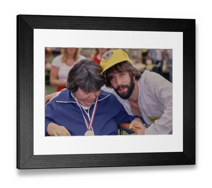Framed Print : UCLA Special Olympics Event, 1979 Framed Print : UCLA Special Olympics Event, 1979