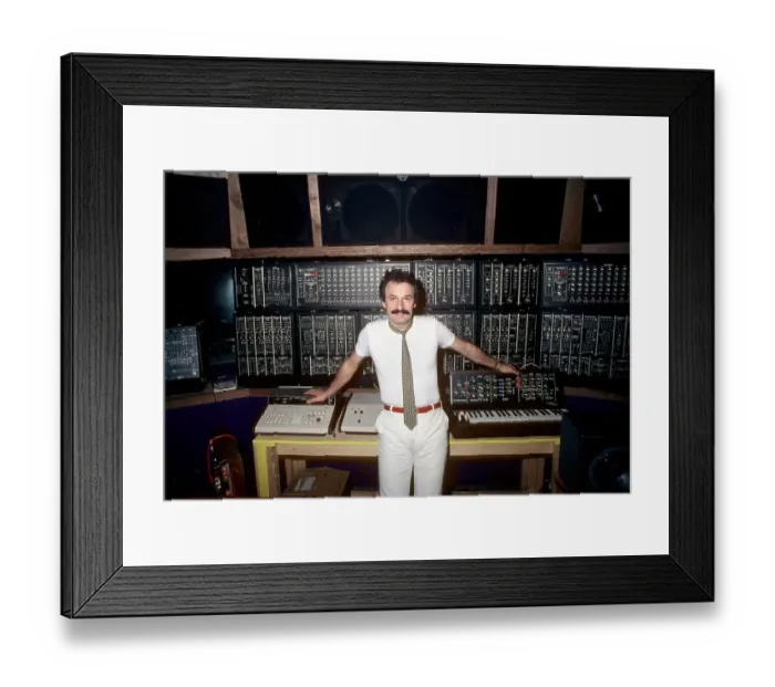 Framed Print : Photo of Giorgio Moroder Framed Print : Photo of Giorgio Moroder