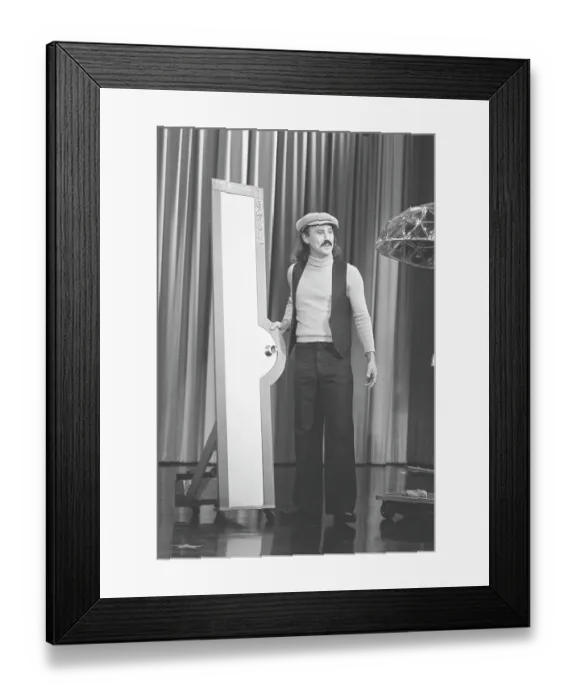 Framed Print : Gallagher Performs On The Tonight Show Framed Print : Gallagher Performs On The Tonight Show