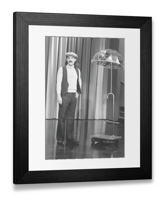 Framed Print : Gallagher Performs On The Tonight Show Framed Print : Gallagher Performs On The Tonight Show
