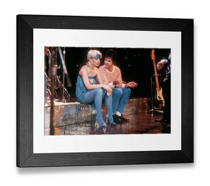 Framed Print : Blondie On Midnight Special Framed Print : Blondie On Midnight Special