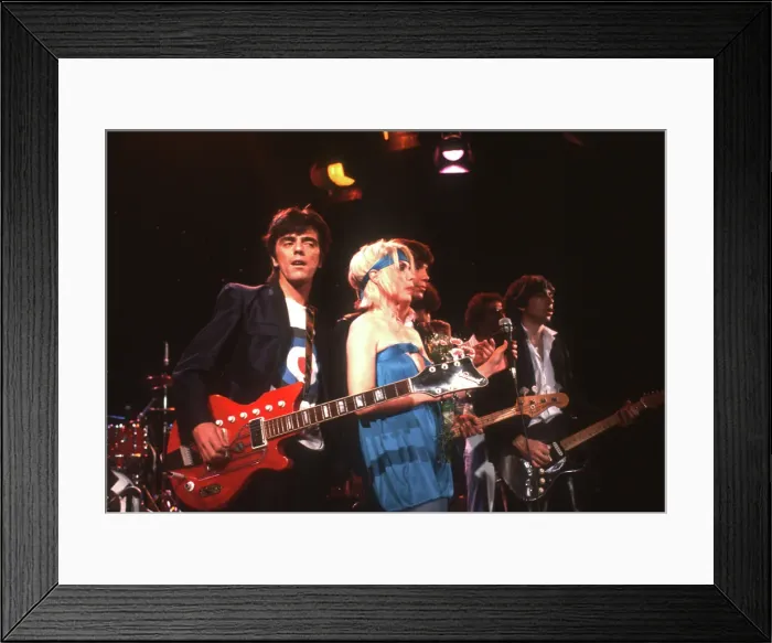 Framed Print : Blondie On Midnight Special Framed Print : Blondie On Midnight Special