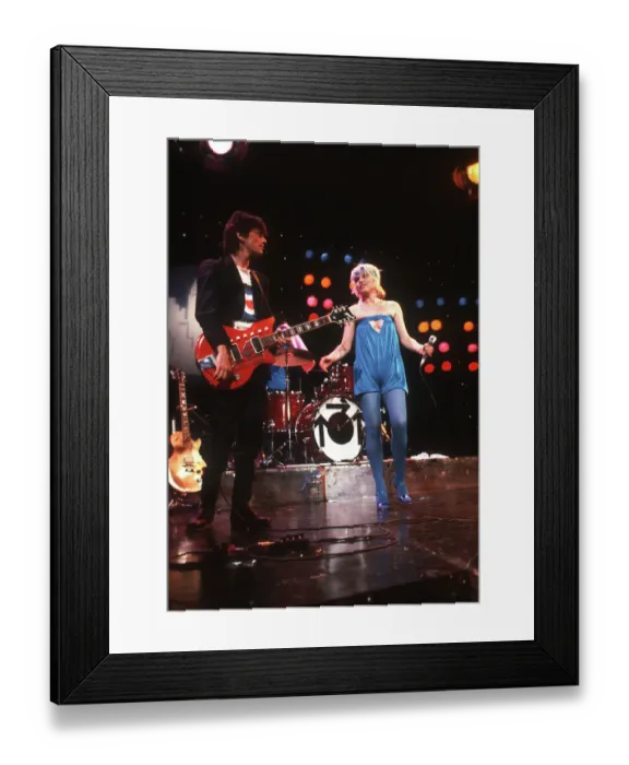 Framed Print : Blondie On Midnight Special Framed Print : Blondie On Midnight Special