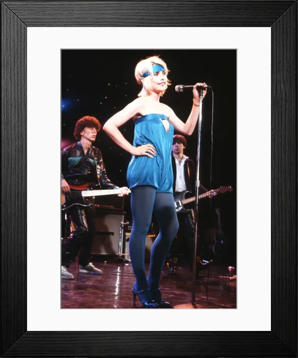 Framed Print : Blondie On Midnight Special Framed Print : Blondie On Midnight Special