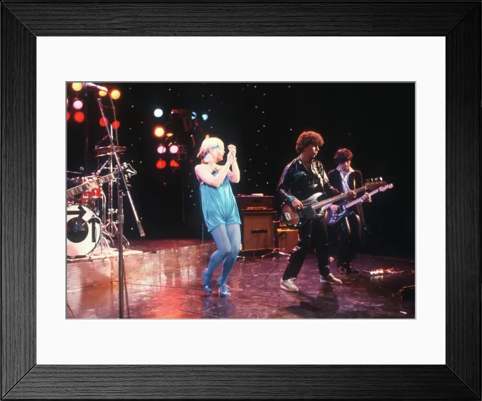 Framed Print : Blondie On Midnight Special Framed Print : Blondie On Midnight Special