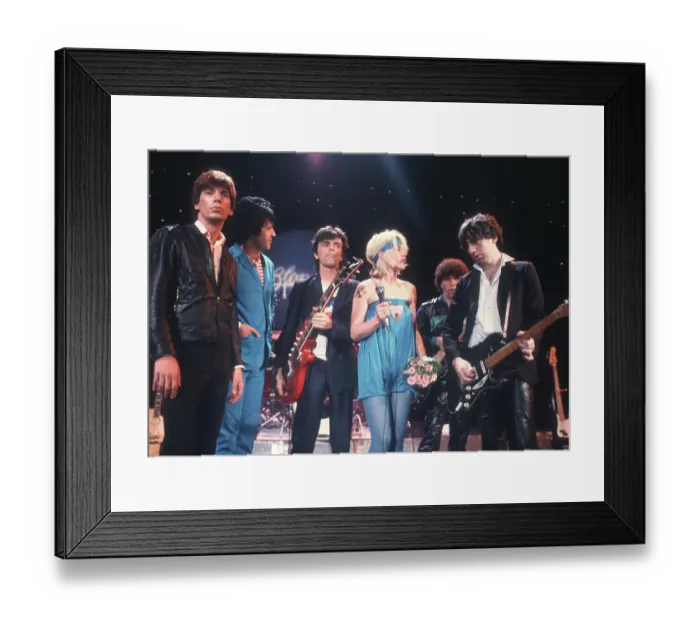 Framed Print : Blondie On Midnight Special Framed Print : Blondie On Midnight Special