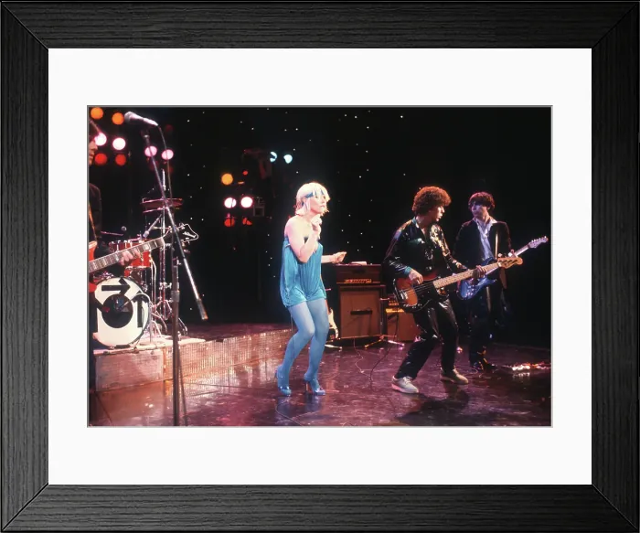 Framed Print : Blondie On Midnight Special Framed Print : Blondie On Midnight Special