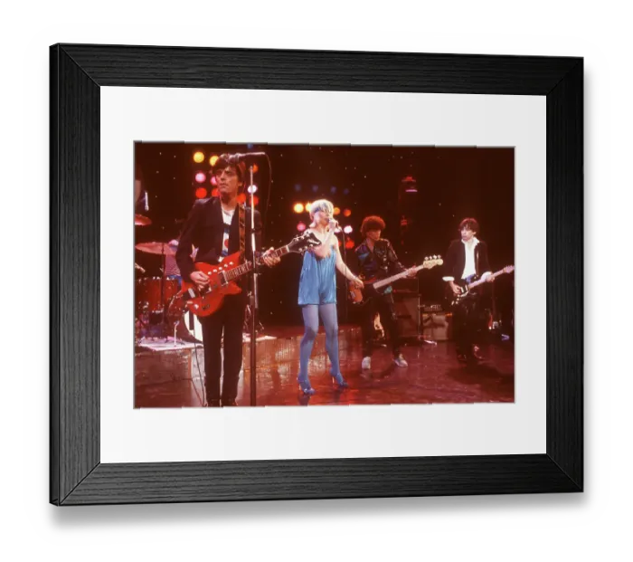 Framed Print : Blondie On Midnight Special Framed Print : Blondie On Midnight Special