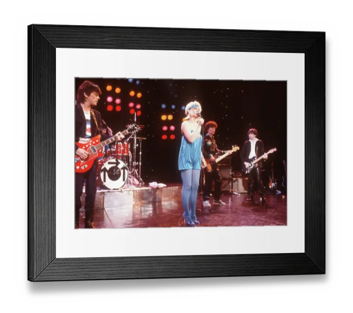Framed Print : Blondie On Midnight Special