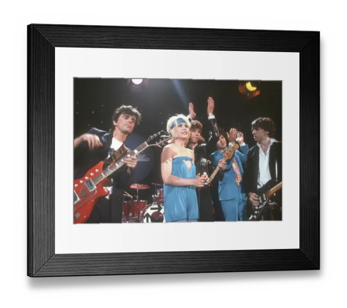 Framed Print : Blondie On Midnight Special Framed Print : Blondie On Midnight Special