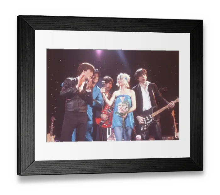 Framed Print : Blondie On Midnight Special Framed Print : Blondie On Midnight Special