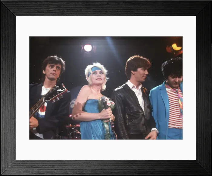 Framed Print : Blondie On Midnight Special Framed Print : Blondie On Midnight Special