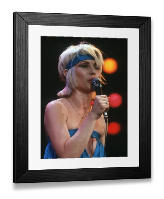 Framed Print : Blondie On Midnight Special Framed Print : Blondie On Midnight Special