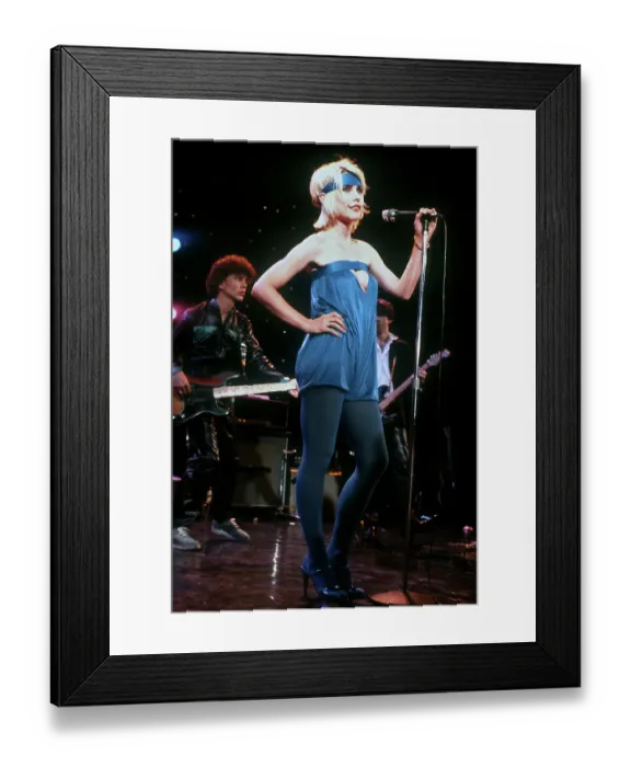 Framed Print : Blondie On Midnight Special