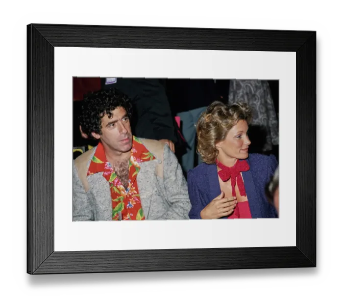 Framed Print : Elliott Gould and Yvette Mimieux Framed Print : Elliott Gould and Yvette Mimieux