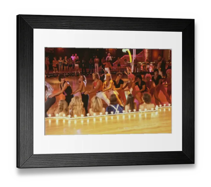 Framed Print : On The Set Of Skatetown, U.S.A Framed Print : On The Set Of Skatetown, U.S.A