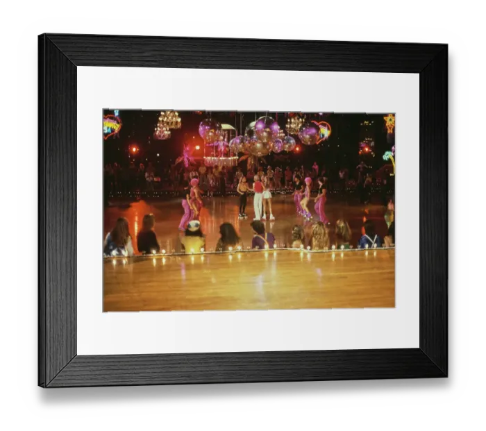 Framed Print : On The Set Of Skatetown, U.S.A