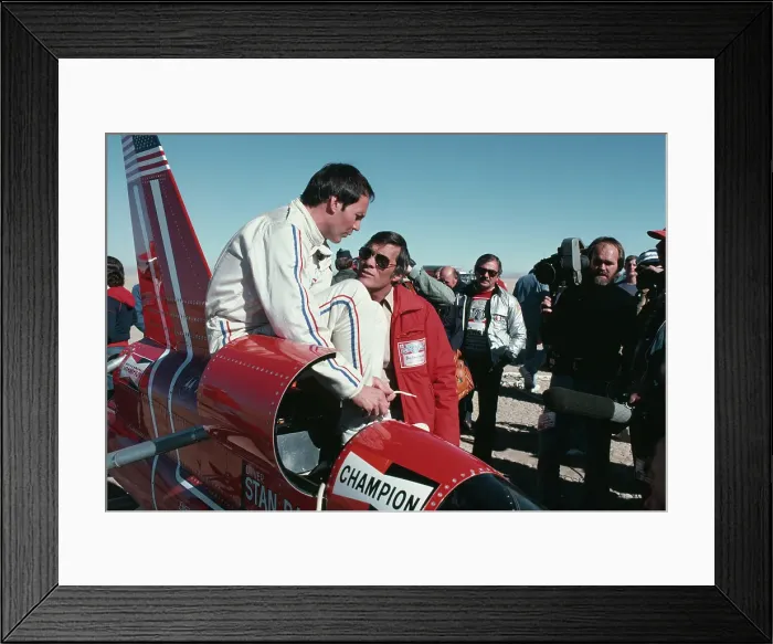 Framed Print : Budweiser Rocket Framed Print : Budweiser Rocket