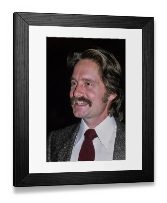 Framed Print : Michael Douglas Framed Print : Michael Douglas