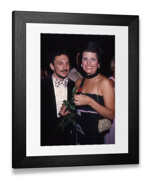 Framed Print : Michael Bennett Attends An Event With Mucie Arnaz Framed Print : Michael Bennett Attends An Event With Mucie Arnaz