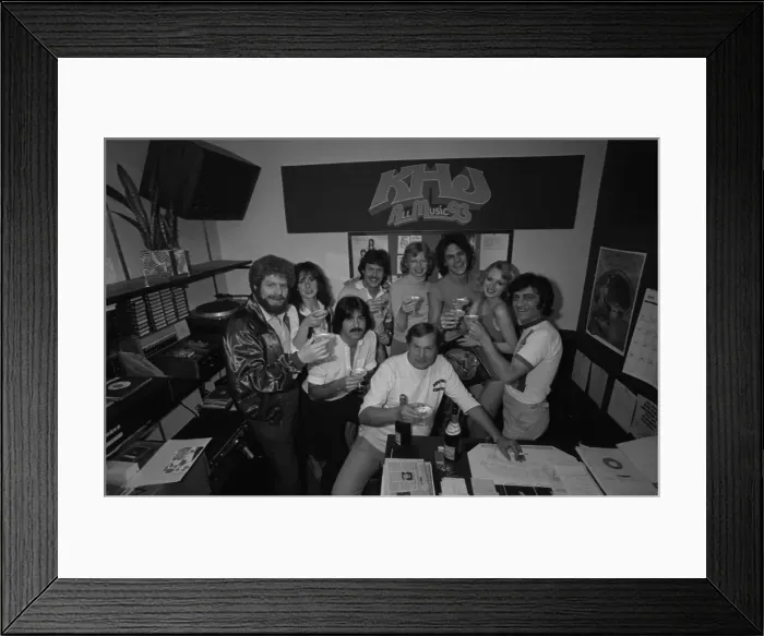 Framed Print : KC And The Sunshine Band At KHJ Radio Framed Print : KC And The Sunshine Band At KHJ Radio