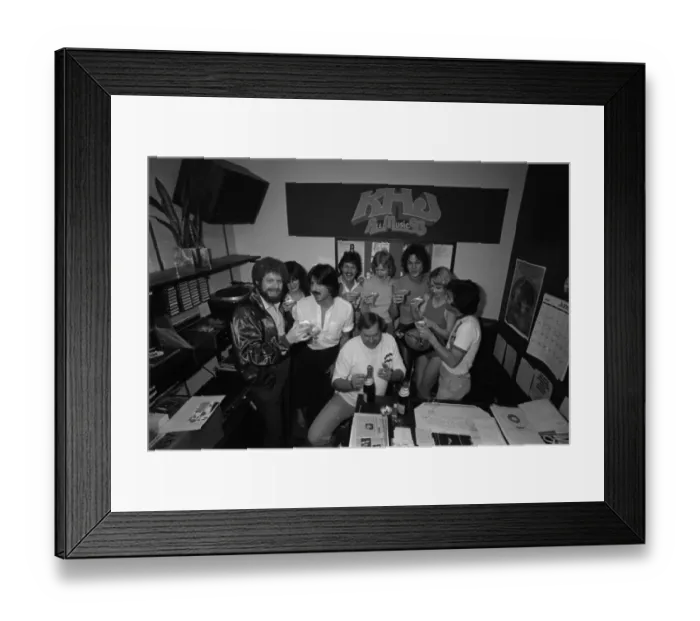 Framed Print : KC And The Sunshine Band At KHJ Radio Framed Print : KC And The Sunshine Band At KHJ Radio