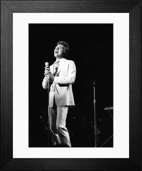 Framed Print : Johnny Mathis Live Framed Print : Johnny Mathis Live