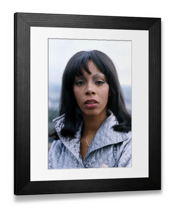 Framed Print : Donna Summer Portrait Framed Print : Donna Summer Portrait
