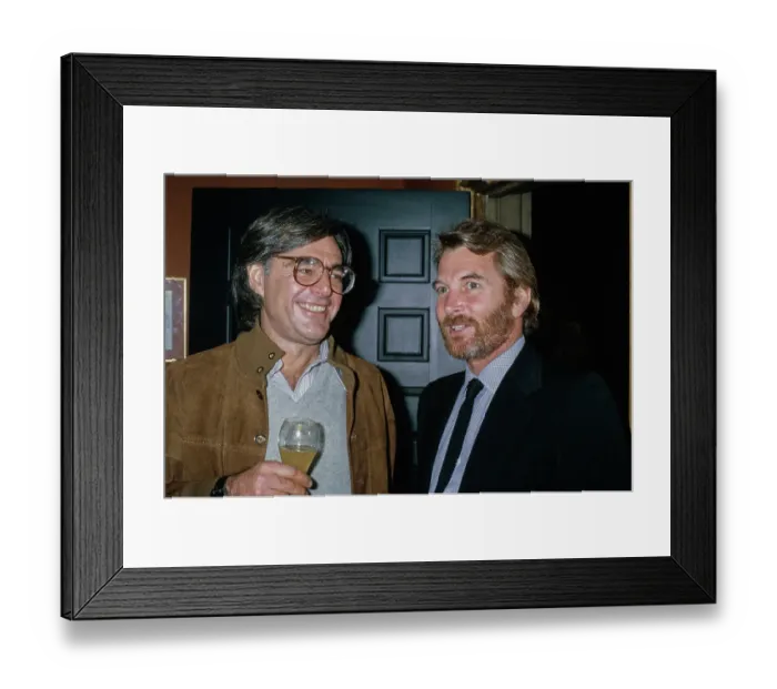 Framed Print : Richard Donner, American Film Director Framed Print : Richard Donner, American Film Director