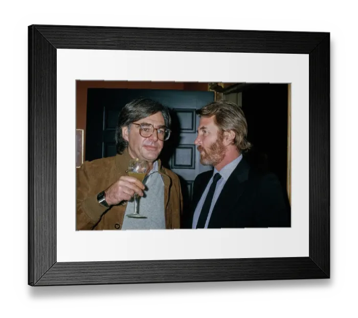 Framed Print : Richard Donner, American Film Director Framed Print : Richard Donner, American Film Director