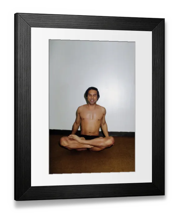 Framed Print : Bikram Choudhury Teaches A Yoga Class Framed Print : Bikram Choudhury Teaches A Yoga Class