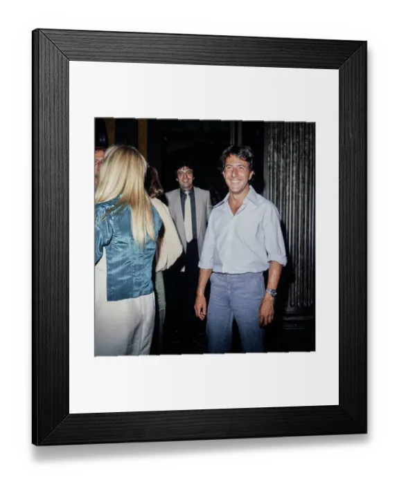 Framed Print : Dustin Hoffman, American Actor Framed Print : Dustin Hoffman, American Actor