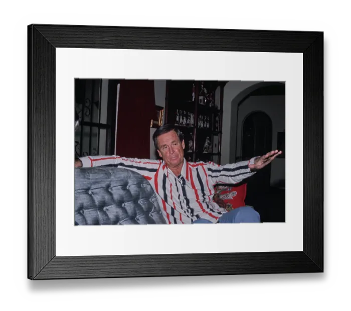 Framed Print : At Home With Bob Barker Framed Print : At Home With Bob Barker
