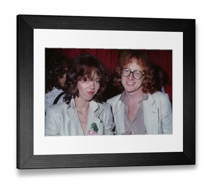 Framed Print : Mackenzie Phillips & Peter Asher Framed Print : Mackenzie Phillips & Peter Asher