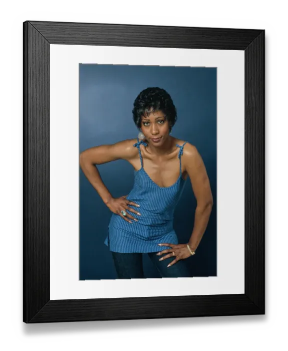 Framed Print : Berlinda Tolbert, American Actress Framed Print : Berlinda Tolbert, American Actress