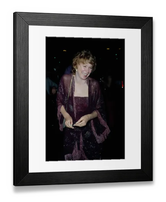 Framed Print : Shirley MacLaine, American Actress