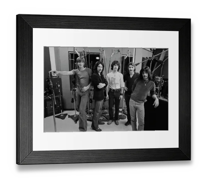 Framed Print : Fandango. American pop rock band Fandango at the Hit Factory recording Framed Print : Fandango. American pop rock band Fandango at the Hit Factory recording
