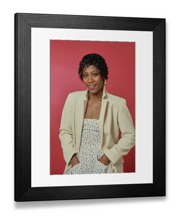 Framed Print : Berlinda Tolbert, American Actress Framed Print : Berlinda Tolbert, American Actress