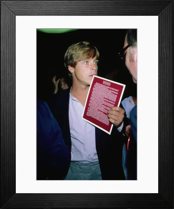Framed Print : Mark Hamill Framed Print : Mark Hamill