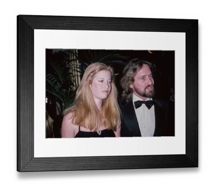 Framed Print : Michael Douglas and Diandra Douglas Framed Print : Michael Douglas and Diandra Douglas