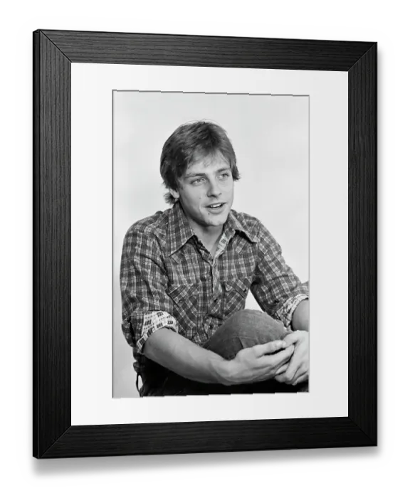 Framed Print : Mark Hamill, American Actor Framed Print : Mark Hamill, American Actor