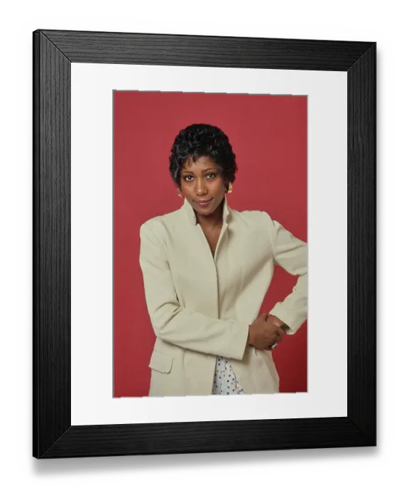 Framed Print : Berlinda Tolbert, American Actress Framed Print : Berlinda Tolbert, American Actress