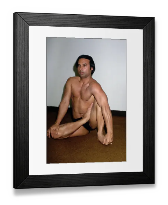 Framed Print : Bikram Choudhury Teaches A Yoga Class Framed Print : Bikram Choudhury Teaches A Yoga Class