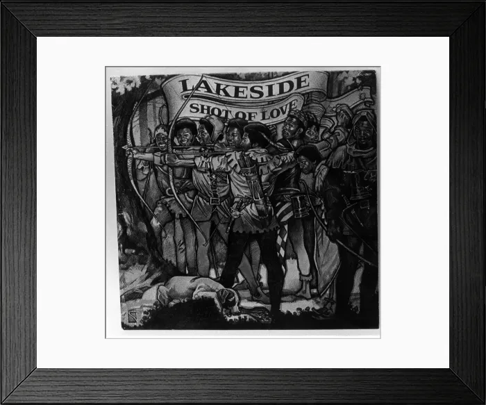Framed Print : Lakeside Funk Band Shot Of Love Album Cover Framed Print : Lakeside Funk Band Shot Of Love Album Cover
